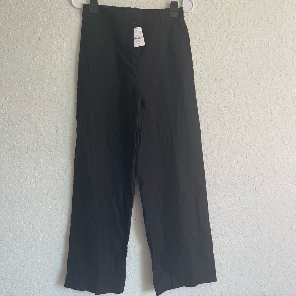 J. Crew Classic Black Trousers